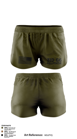 Ranger Panties, 3ID G6 Helpdesk, , Teamtime, Team time, sublimation, custom sports apparel, team uniforms, spirit wear, spiritwear, sports uniforms, custom shirts, team store, custom team store, fundraiser sports, apparel fundraiser