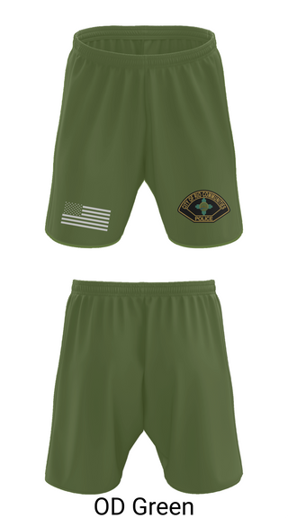 Athletic Shorts With Pockets, Rio Communities Police Department, , Teamtime, Team time, sublimation, custom sports apparel, team uniforms, spirit wear, spiritwear, sports uniforms, custom shirts, team store, custom team store, fundraiser sports, apparel fundraiser