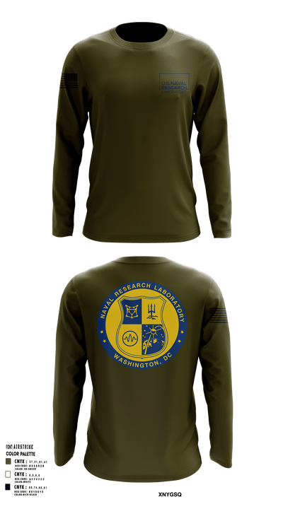 Naval Research Lab 68705363 Long Sleeve Performance Shirt 104