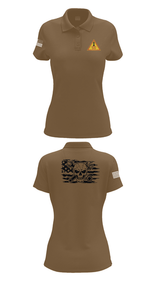 Womens Short Sleeve Performance Polo, FOX 2-55ADA, , Teamtime, Team time, sublimation, custom sports apparel, team uniforms, spirit wear, spiritwear, sports uniforms, custom shirts, team store, custom team store, fundraiser sports, apparel fundraiser