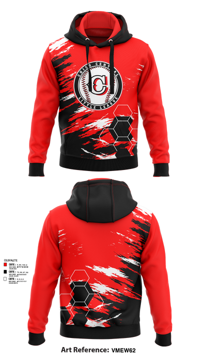 Chico Central Little League 95795904 Hoodie - 56