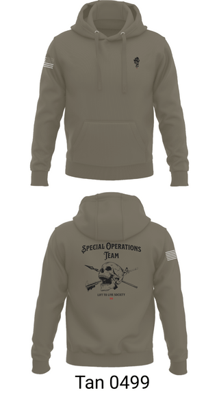 Hoodie, Special Operations Team, , Teamtime, Team time, sublimation, custom sports apparel, team uniforms, spirit wear, spiritwear, sports uniforms, custom shirts, team store, custom team store, fundraiser sports, apparel fundraiser
