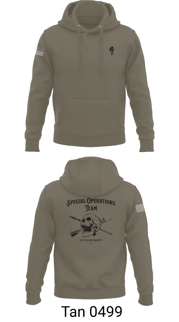 Hoodie, Special Operations Team, , Teamtime, Team time, sublimation, custom sports apparel, team uniforms, spirit wear, spiritwear, sports uniforms, custom shirts, team store, custom team store, fundraiser sports, apparel fundraiser