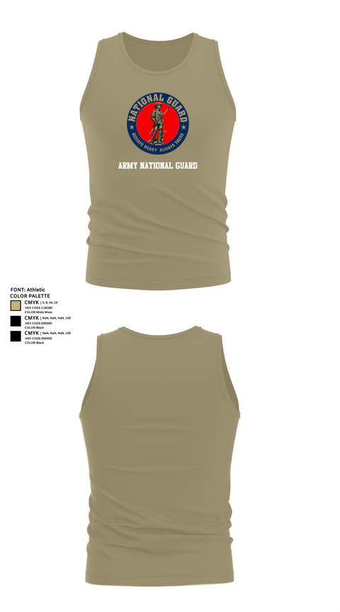 Tank Top, , National Guard, Teamtime, Team time, sublimation, custom sports apparel, team uniforms, spirit wear, spiritwear, sports uniforms, custom shirts, team store, custom team store, fundraiser sports, apparel fundraiser