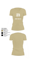 602nd Trans Det 75449921 Women's Short Sleeve V-neck Shirt - 84