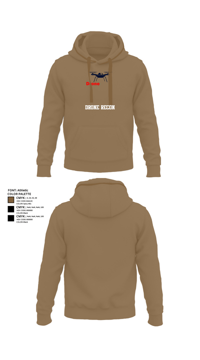 DRONE RECON 39947592 Hoodie - 4