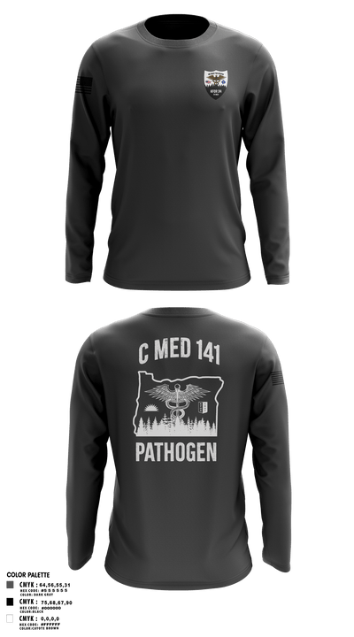 C Med 88701681 Long Sleeve Performance Shirt 109