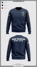 San marcos police - field force 1789471 Crew Neck Sweatshirt - 7