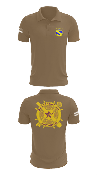 2nd BN (LS) 349th RGT 90715195 Short Sleeve Performance Polo - 7