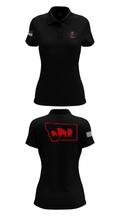 E co. 1-189th 4920111 Women's Short Sleeve Performance Polo  - 33
