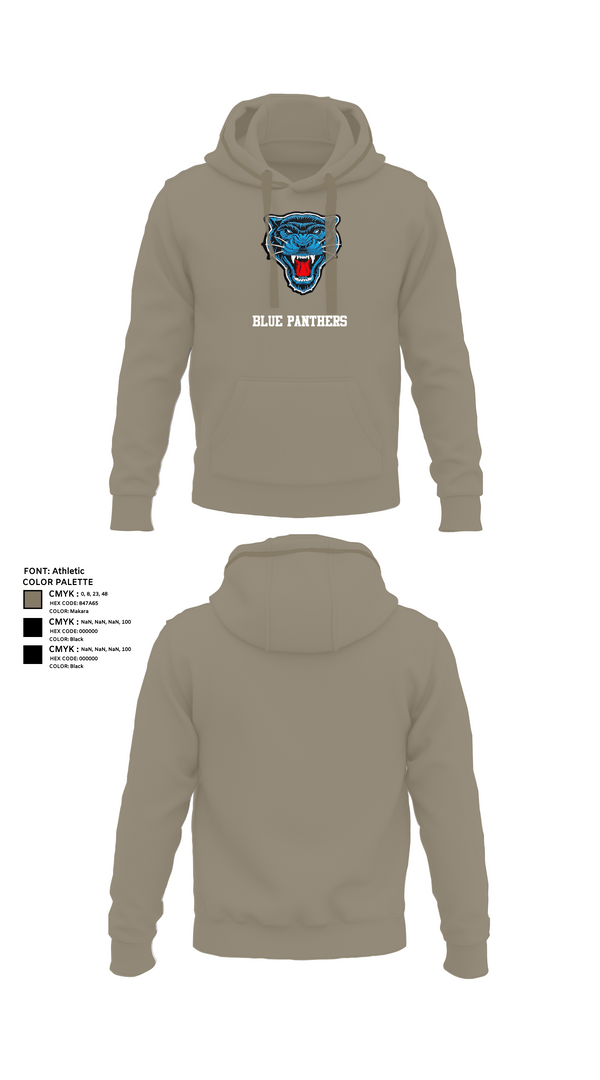 Hoodie, Blue Panthers, , Teamtime, Team time, sublimation, custom sports apparel, team uniforms, spirit wear, spiritwear, sports uniforms, custom shirts, team store, custom team store, fundraiser sports, apparel fundraiser