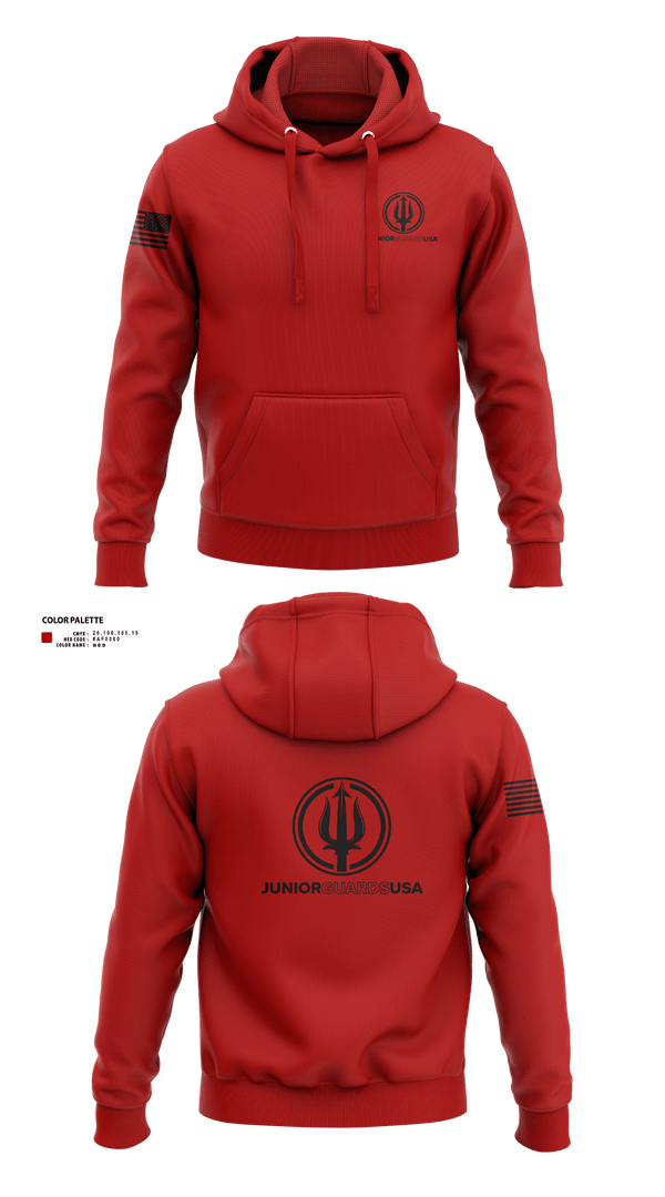 Hoodie, Junior Guards USA, Swimming, Teamtime, Team time, sublimation, custom sports apparel, team uniforms, spirit wear, spiritwear, sports uniforms, custom shirts, team store, custom team store, fundraiser sports, apparel fundraiser