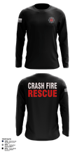 ISA Air base Fire Dept. 19172110 Long Sleeve Performance Shirt 69