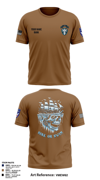 Short Sleeve Performance Shirt, HQ, 95th CM CO, Army, Teamtime, Team time, sublimation, custom sports apparel, team uniforms, spirit wear, spiritwear, sports uniforms, custom shirts, team store, custom team store, fundraiser sports, apparel fundraiser