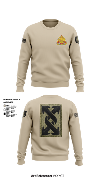 Crew Neck Sweatshirt, 441st transportation company, Army, Teamtime, Team time, sublimation, custom sports apparel, team uniforms, spirit wear, spiritwear, sports uniforms, custom shirts, team store, custom team store, fundraiser sports, apparel fundraiser