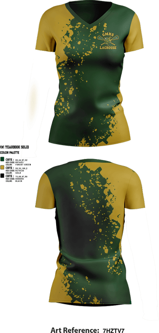 Womens Short Sleeve Vneck Shirt, Great Mills High School Lacrosse, Women's Lacrosse, Teamtime, Team time, sublimation, custom sports apparel, team uniforms, spirit wear, spiritwear, sports uniforms, custom shirts, team store, custom team store, fundraiser sports, apparel fundraiser