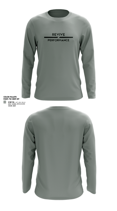 Revive Performance 88598439 Long Sleeve Performance Shirt 7
