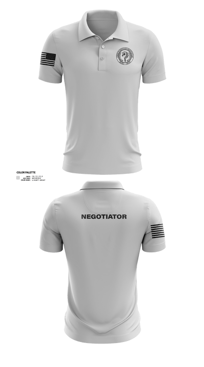 Montgomery County Police CNT 46228172 Short Sleeve Performance Polo - 3