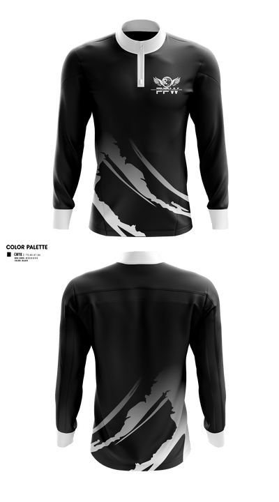 PHOENIX PRO WRESTLING 42608875 Quarter Zip Jacket - 1