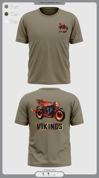 Short Sleeve Performance Shirt, Vikings, , Teamtime, Team time, sublimation, custom sports apparel, team uniforms, spirit wear, spiritwear, sports uniforms, custom shirts, team store, custom team store, fundraiser sports, apparel fundraiser