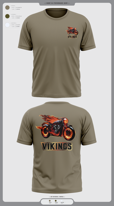 Vikings 57456431 Short Sleeve Performance Shirt - 1