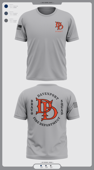 Old School Cotton Feel Shirt, B Shift, , Teamtime, Team time, sublimation, custom sports apparel, team uniforms, spirit wear, spiritwear, sports uniforms, custom shirts, team store, custom team store, fundraiser sports, apparel fundraiser
