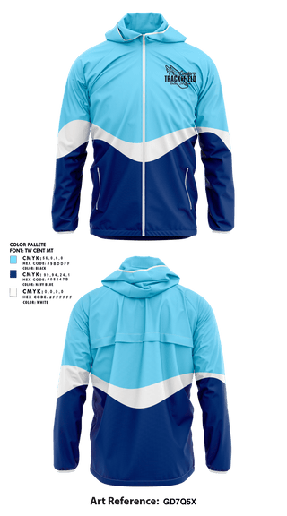 Windbreaker, Southwest Edgecombe Cougars, Track & Field, Teamtime, Team time, sublimation, custom sports apparel, team uniforms, spirit wear, spiritwear, sports uniforms, custom shirts, team store, custom team store, fundraiser sports, apparel fundraiser