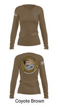 CVN 72 Abraham Lincoln 88368148 Women's Long Sleeve V-neck Shirt - 16