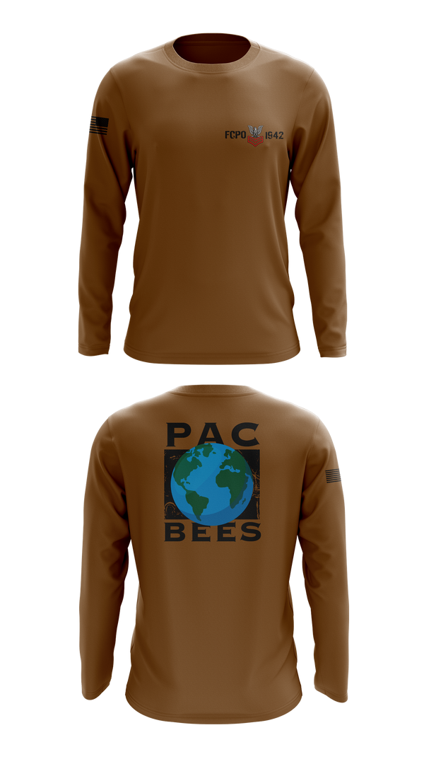 Long Sleeve Performance Shirt, NMCB 4, Navy, Teamtime, Team time, sublimation, custom sports apparel, team uniforms, spirit wear, spiritwear, sports uniforms, custom shirts, team store, custom team store, fundraiser sports, apparel fundraiser