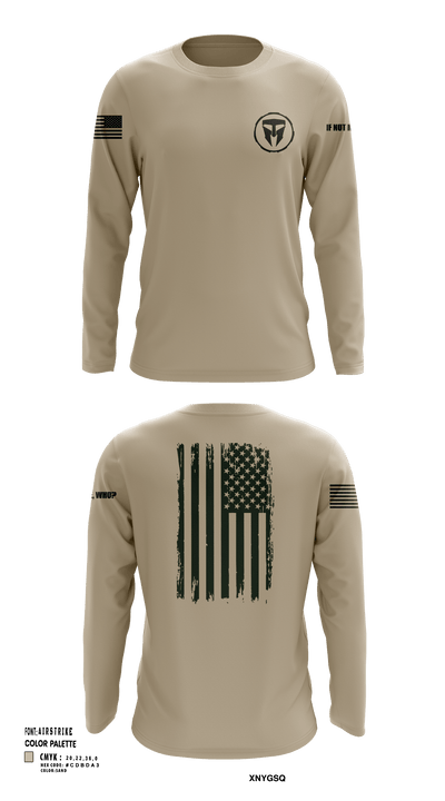 Travis Manion 82293447 Long Sleeve Performance Shirt 53