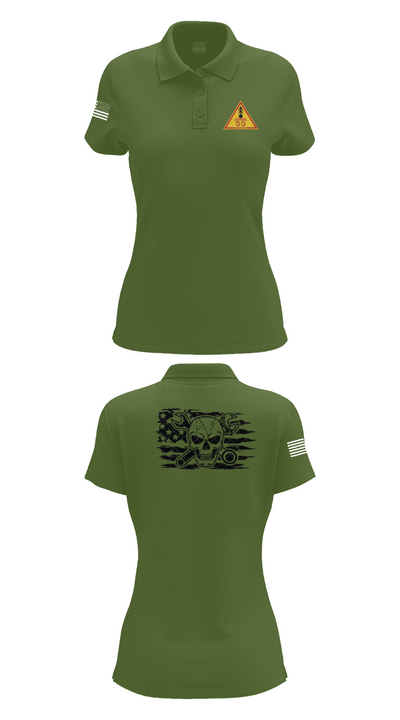 FOX 2-55ADA 481979 Women's Short Sleeve Performance Polo  - 55