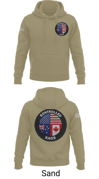 Hoodie, Kontrolled Kaos, E-Sports, Teamtime, Team time, sublimation, custom sports apparel, team uniforms, spirit wear, spiritwear, sports uniforms, custom shirts, team store, custom team store, fundraiser sports, apparel fundraiser