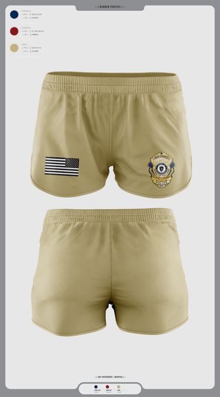 Ranger Panties, Tolland Police Department, , Teamtime, Team time, sublimation, custom sports apparel, team uniforms, spirit wear, spiritwear, sports uniforms, custom shirts, team store, custom team store, fundraiser sports, apparel fundraiser