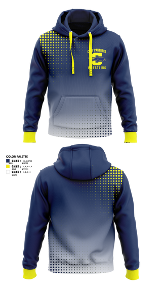 Hoodie, Clay Panthers, Wrestling, Teamtime, Team time, sublimation, custom sports apparel, team uniforms, spirit wear, spiritwear, sports uniforms, custom shirts, team store, custom team store, fundraiser sports, apparel fundraiser