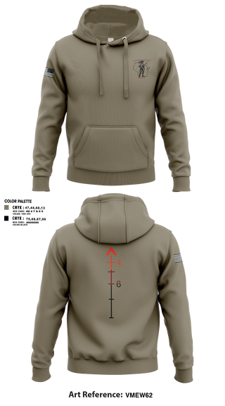 Hoodie, WIARNG Marksmanship, , Teamtime, Team time, sublimation, custom sports apparel, team uniforms, spirit wear, spiritwear, sports uniforms, custom shirts, team store, custom team store, fundraiser sports, apparel fundraiser