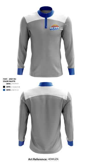 Quarter Zip Jacket, Elite Mixtapes, Men's Basketball, Teamtime, Team time, sublimation, custom sports apparel, team uniforms, spirit wear, spiritwear, sports uniforms, custom shirts, team store, custom team store, fundraiser sports, apparel fundraiser