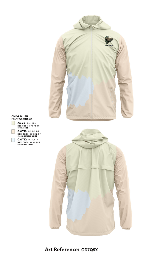 Windbreaker, Wanderer, Cross Country, Teamtime, Team time, sublimation, custom sports apparel, team uniforms, spirit wear, spiritwear, sports uniforms, custom shirts, team store, custom team store, fundraiser sports, apparel fundraiser