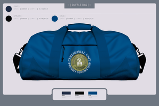 Duffle Bag, Twu Local 100 Ceremonial Unit & Honor Guard, , Teamtime, Team time, sublimation, custom sports apparel, team uniforms, spirit wear, spiritwear, sports uniforms, custom shirts, team store, custom team store, fundraiser sports, apparel fundraiser