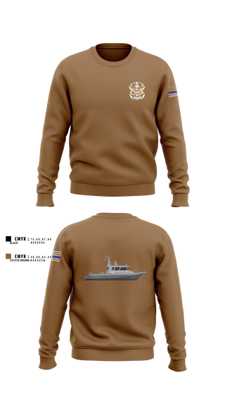 Crew Neck Sweatshirt, Marine Patrol Unit, , Teamtime, Team time, sublimation, custom sports apparel, team uniforms, spirit wear, spiritwear, sports uniforms, custom shirts, team store, custom team store, fundraiser sports, apparel fundraiser