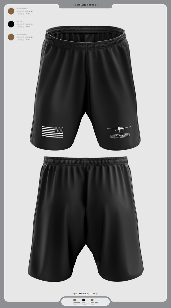 Athletic Shorts With Pockets, FLYING CREW CHIEFS, , Teamtime, Team time, sublimation, custom sports apparel, team uniforms, spirit wear, spiritwear, sports uniforms, custom shirts, team store, custom team store, fundraiser sports, apparel fundraiser