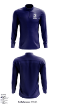 Burrillville High School Broncos Baseball 5359467 Quarter Zip Jacket - 2