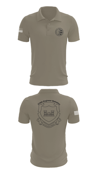 Short Sleeve Performance Polo, 132d MRBC, 579th EN BN, 49th MP DIV, , Teamtime, Team time, sublimation, custom sports apparel, team uniforms, spirit wear, spiritwear, sports uniforms, custom shirts, team store, custom team store, fundraiser sports, apparel fundraiser