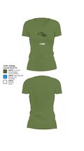 1-10ab 26071483 Women's Short Sleeve V-neck Shirt - 44