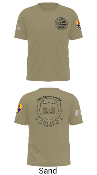 Short Sleeve Performance Shirt, 132d MRBC, 579th EN BN, 49th MP DIV, , Teamtime, Team time, sublimation, custom sports apparel, team uniforms, spirit wear, spiritwear, sports uniforms, custom shirts, team store, custom team store, fundraiser sports, apparel fundraiser