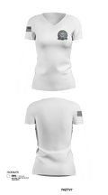 Defense Cortinating Element 97094891 Women's Short Sleeve V-neck Shirt - 109