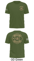 Casa Grande Fire Department 38585599 Old School Cotton Feel Shirt - 50