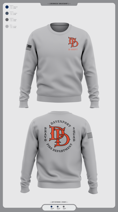 B Shift 39369935 Crew Neck Sweatshirt - 10