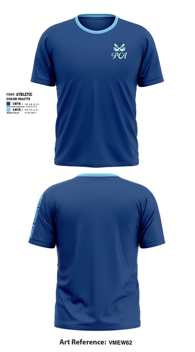 Pinnacle Classical Academy 26149786 Short Sleeve Performance Shirt - 30