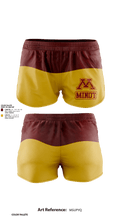 Minot High Majettes Track & Field 57491282 Women's Shorts - 1