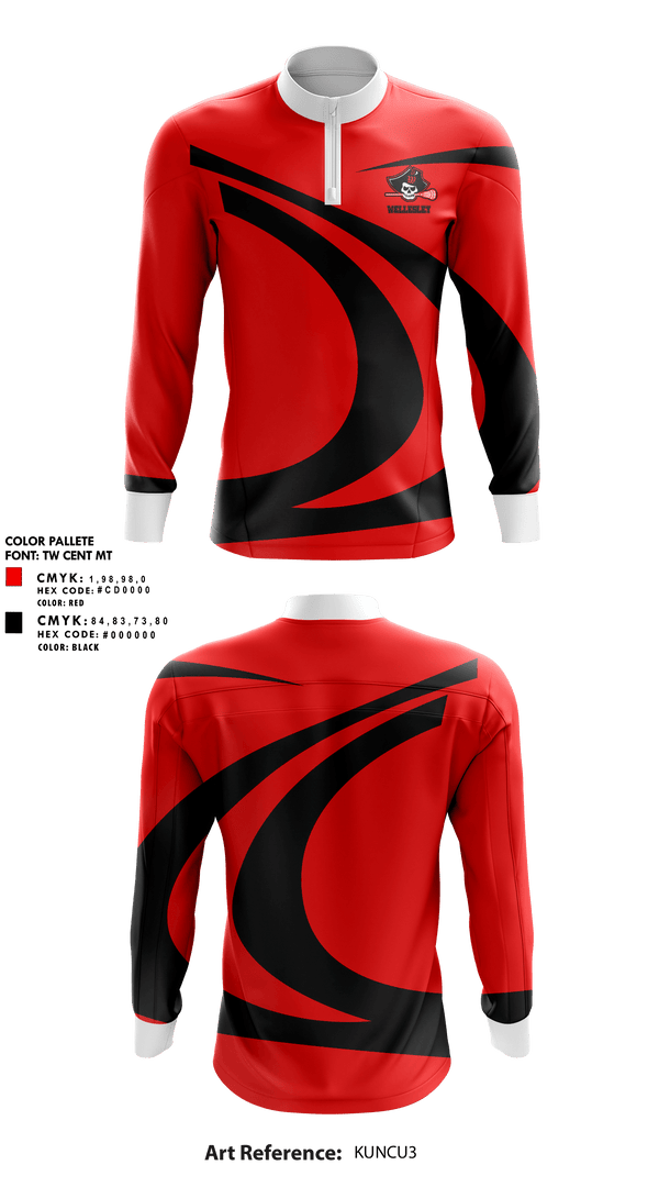 Quarter Zip Jacket, Wellesley High School Lacrosse, Men's Lacrosse, Teamtime, Team time, sublimation, custom sports apparel, team uniforms, spirit wear, spiritwear, sports uniforms, custom shirts, team store, custom team store, fundraiser sports, apparel fundraiser